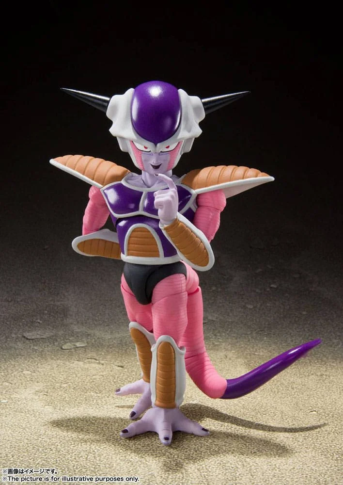 Dragon Ball Z S.H. Figuarts Action Figure Frieza (First Form) & Frieza Pod Reissue 11 cm